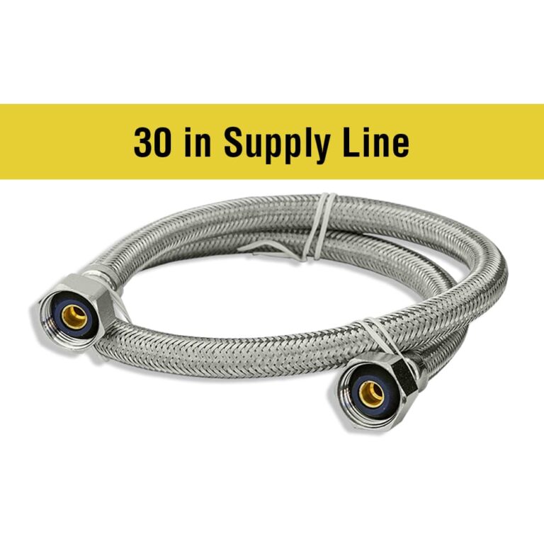 30-Inch Flexible Water Supply Line