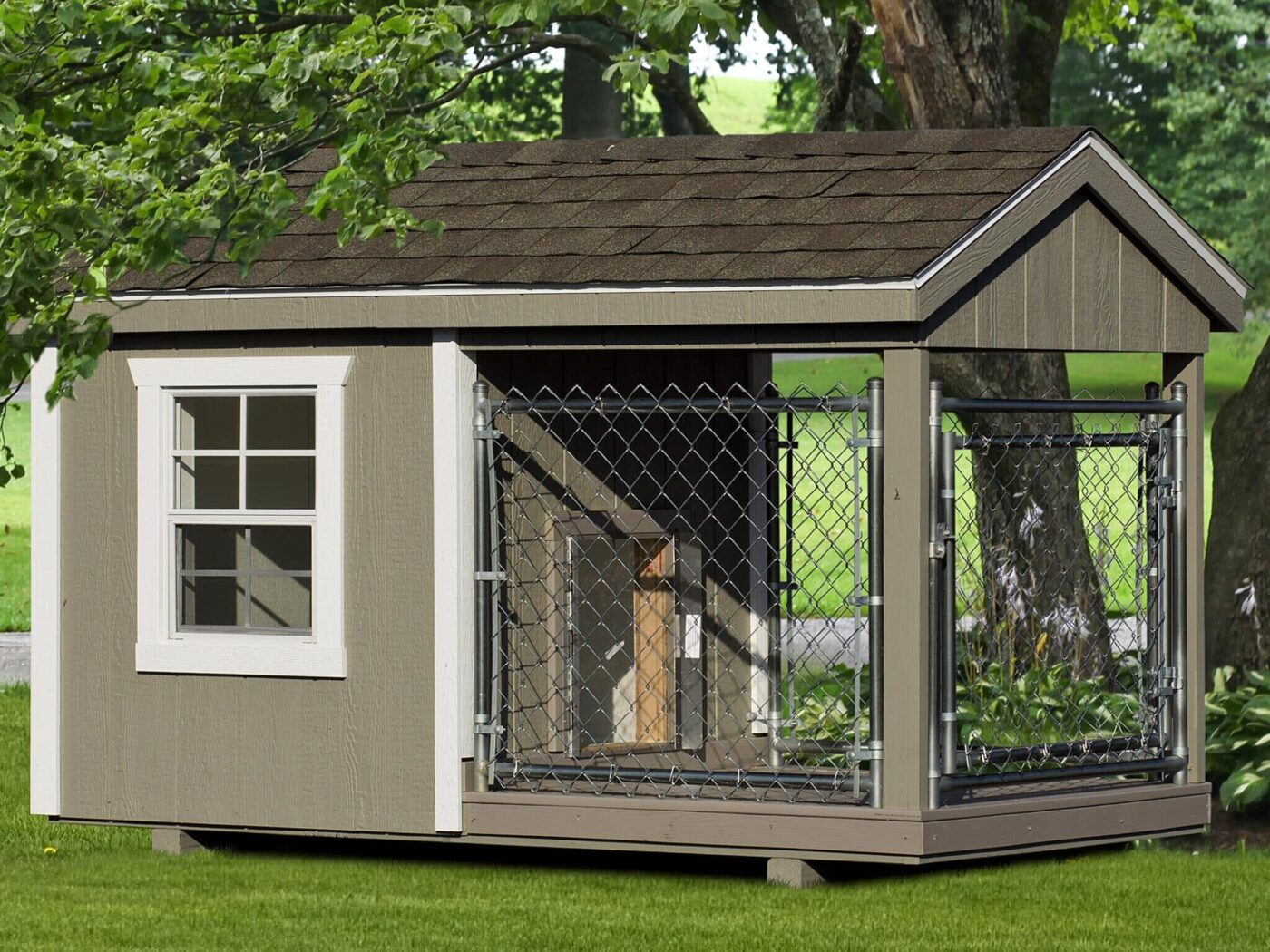 4x8 dog kennel house