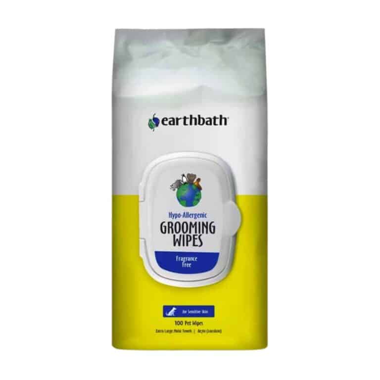 package of grooming wipes