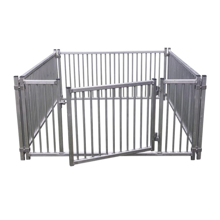Extra Wide Pet Gate w/Small Pet Door