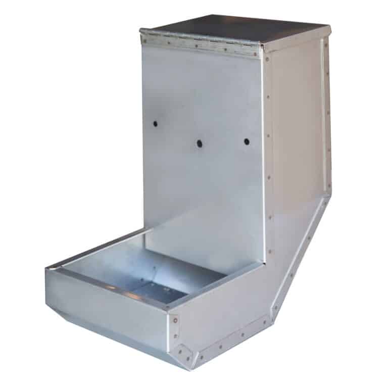 Stainless Steel Feeder w/Lid