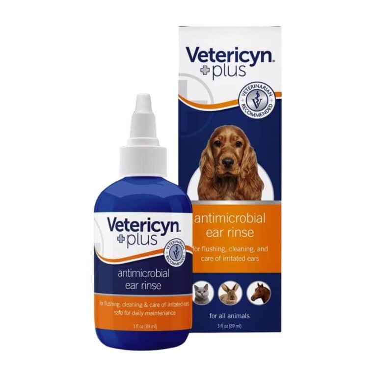 Bottle of antimicrobial Ear Rinse