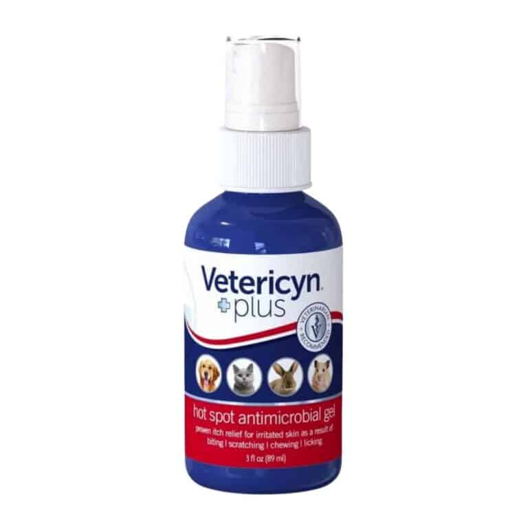 Bottle of hot spot antimicrobial gel
